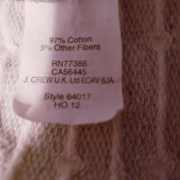 Polka Dot Cotton Sweater. - Picture 3 of 3